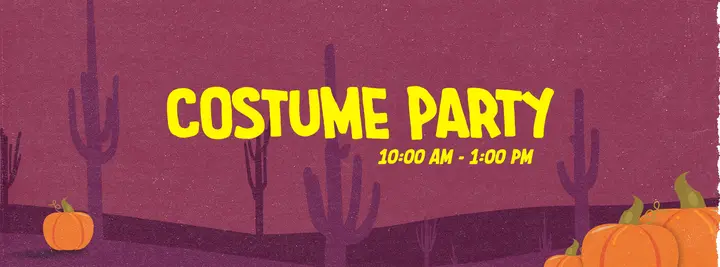 Costume Party: facebook cover
