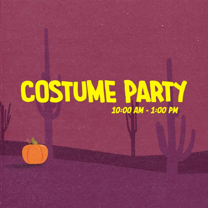 Costume Party: social post