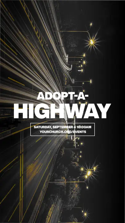 Adopt A Highway: story