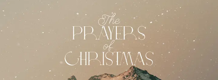 The Prayers of Christmas: facebook cover
