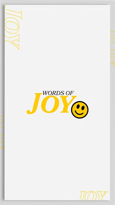 Words of Joy: story