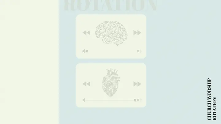 Church Worship Rotation: notes slide