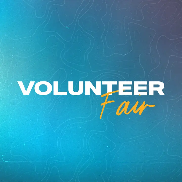 Volunteer Fair: social post