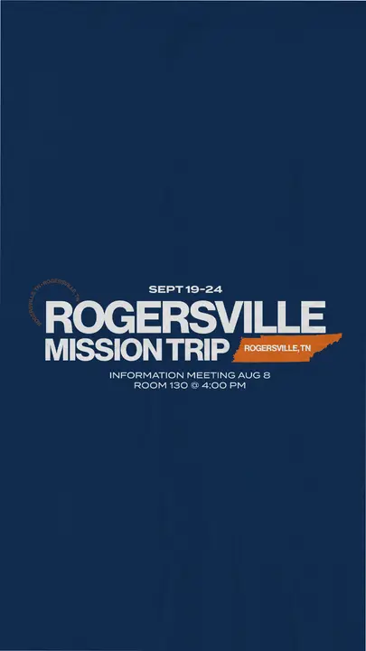Rogersville Mission Trip: story