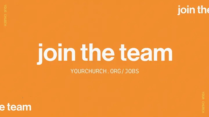 Join the Team: HD slide