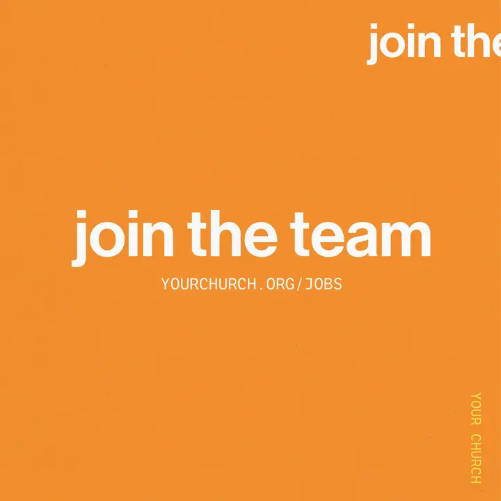 Join the Team: social post