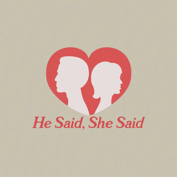 He Said, She Said: social post