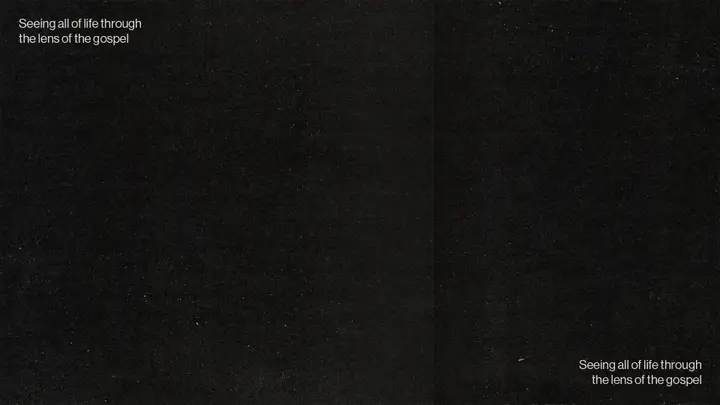 Gospel Lens: 4K slide · blank