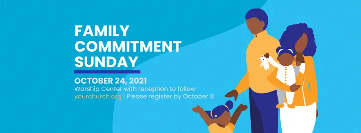 Family Commitment Sunday: facebook cover