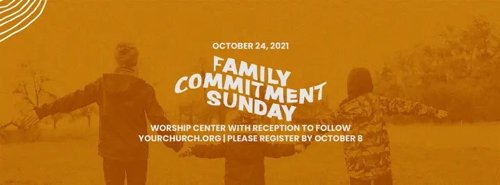 Family Commitment Sunday: facebook cover