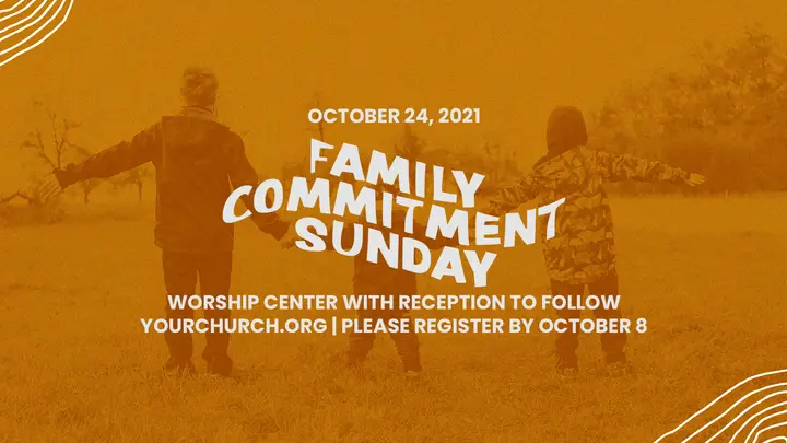 Family Commitment Sunday: HD slide