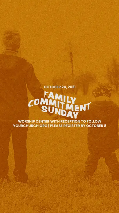 Family Commitment Sunday: story