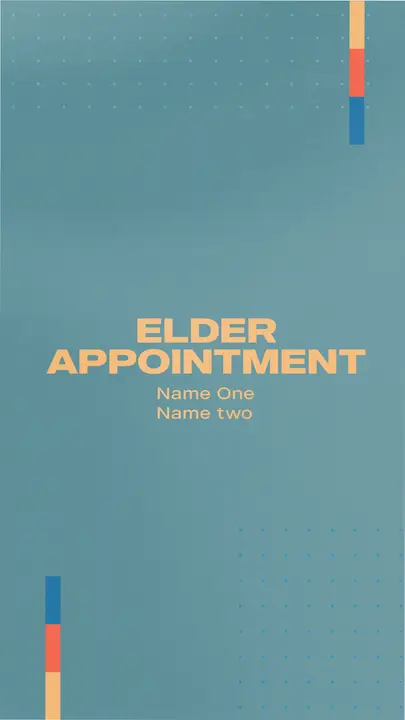 Elder Appointment: story