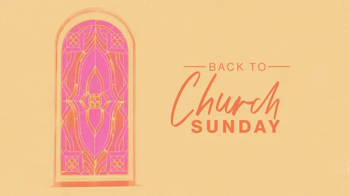 Back to Church Sunday: HD slide
