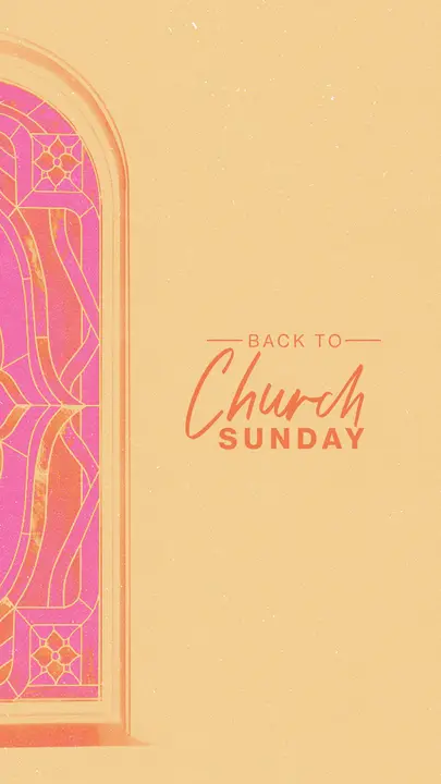 Back to Church Sunday: story