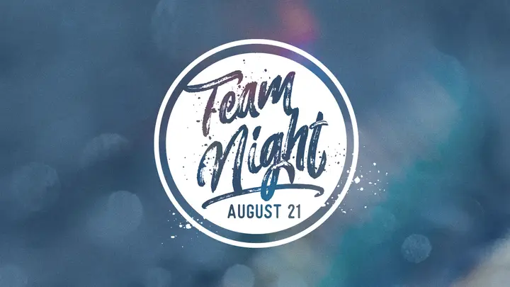 Team Night: HD slide