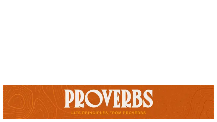 Life Principles From Proverbs: lower third
