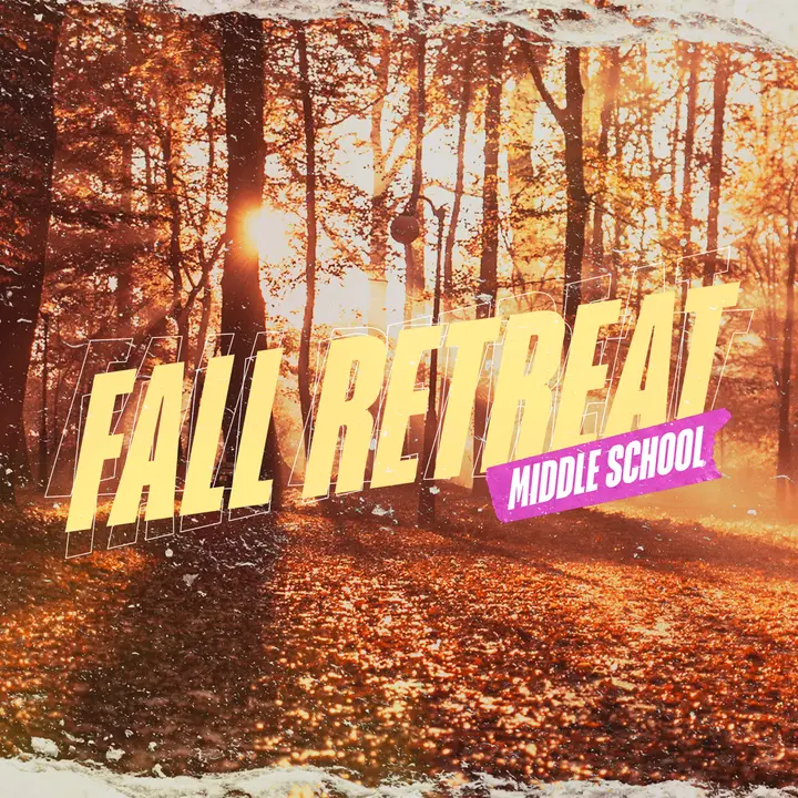 Fall Retreat: social post