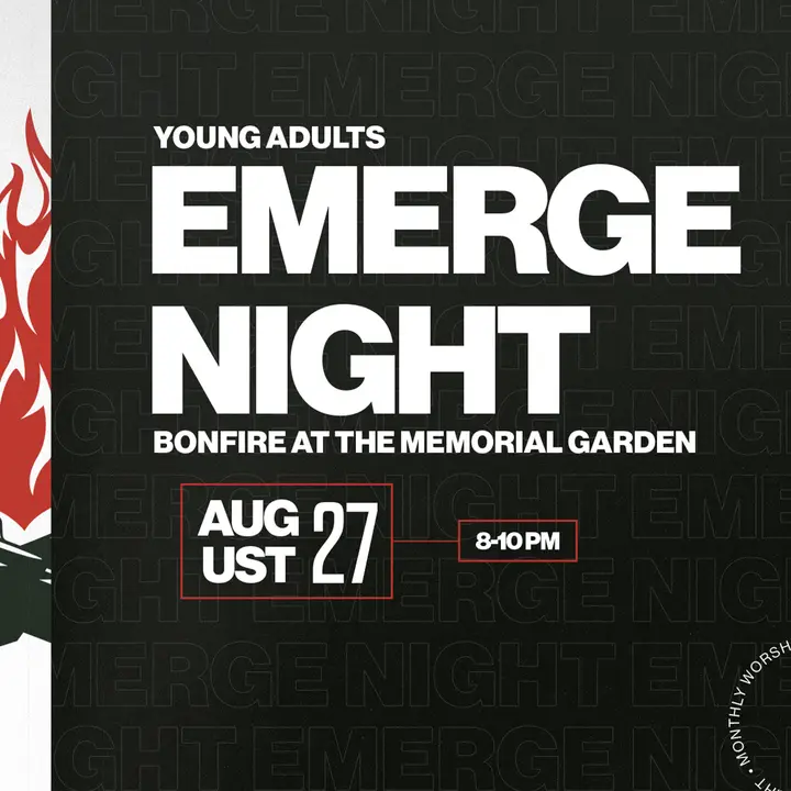 Emerge Night: social post