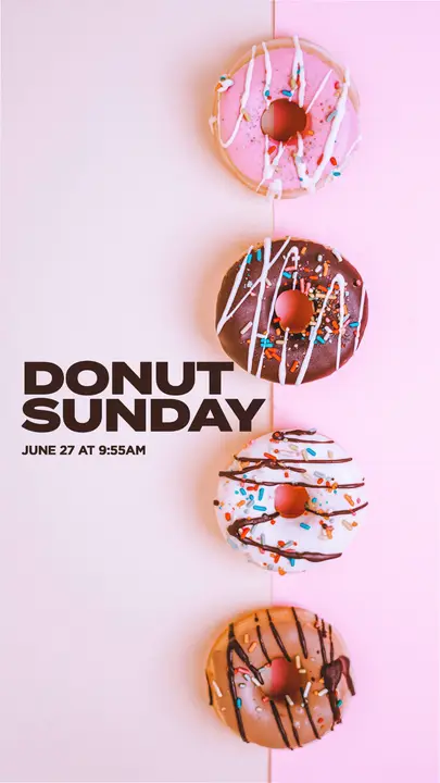 Donut Sunday: story