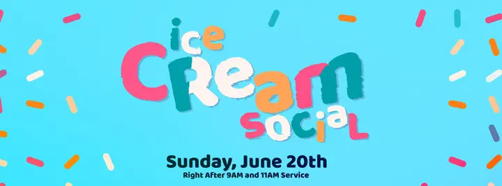 Ice Cream Social: facebook cover