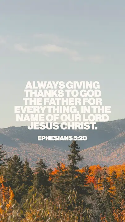 Always Giving Thanks: story
