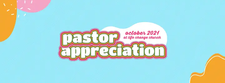 Pastor Appreciation: facebook cover