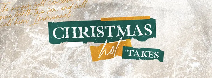 Christmas Hot Takes: facebook cover