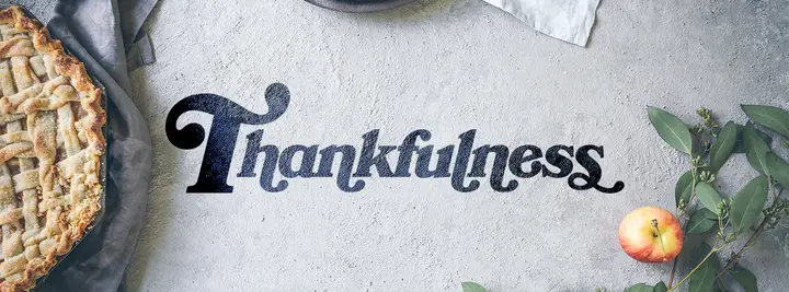 Thankfulness: facebook cover