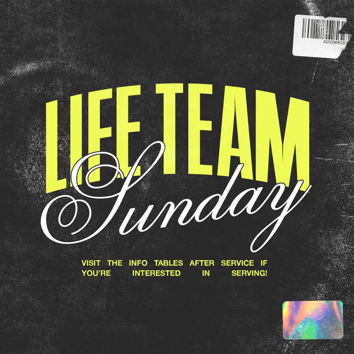 Life Team: social post
