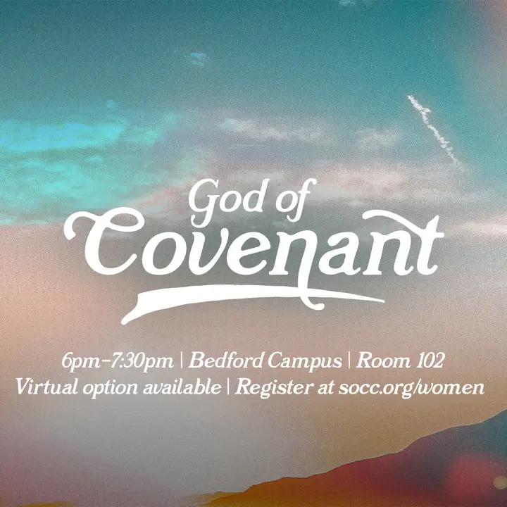 God of Covenant: social post