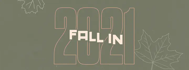 Fall in 2021: facebook cover