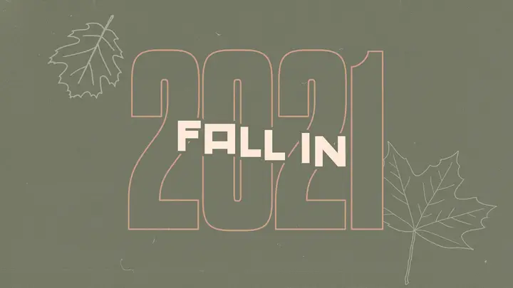 Fall in 2021: HD slide