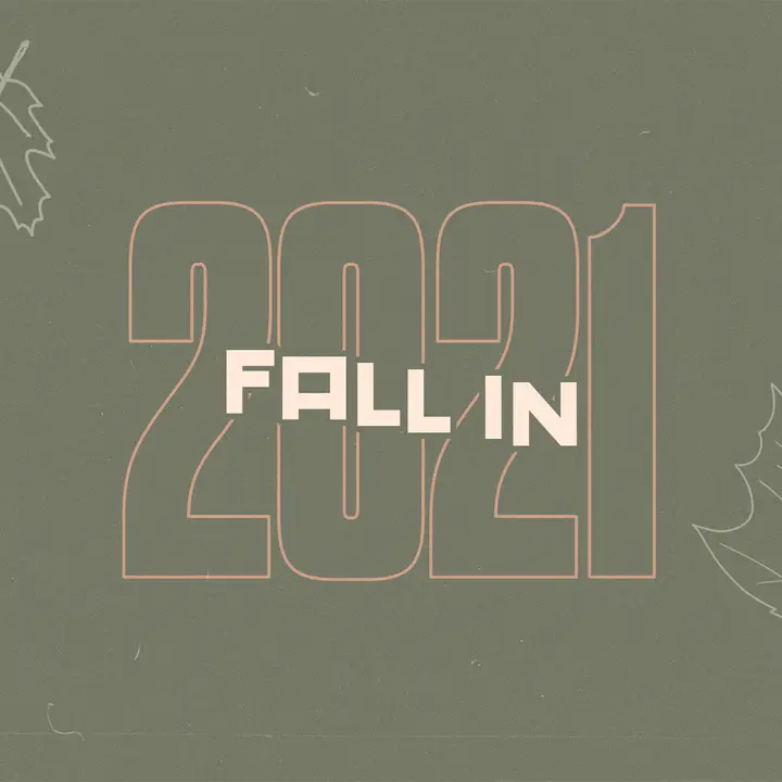 Fall in 2021: social post