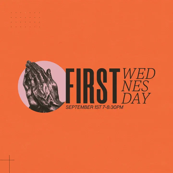 First Wednesday: social post