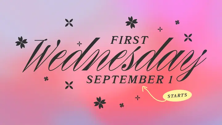First Wednesday: HD slide