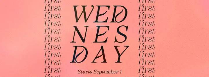 First Wednesday: facebook cover