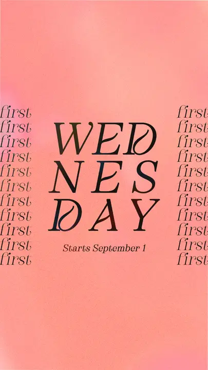 First Wednesday: story