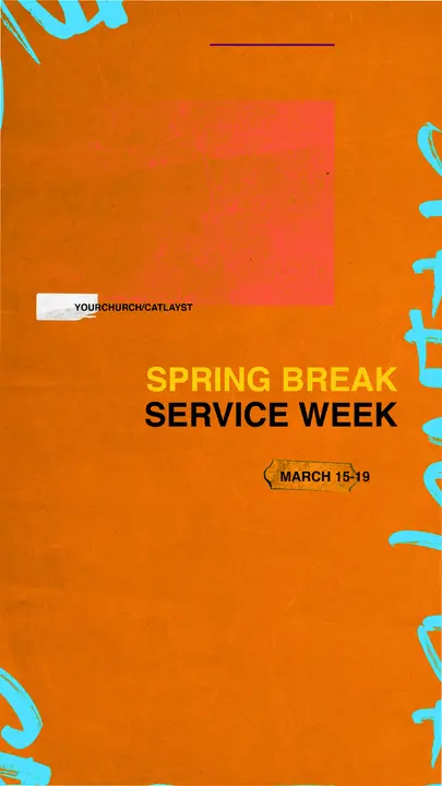 Spring Break Service Week: story