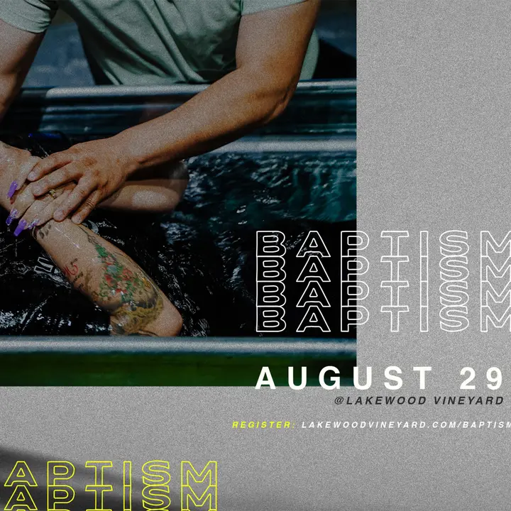 Baptism: social post