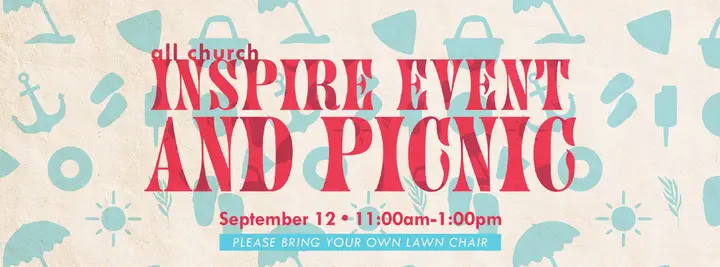 All Church Inspire Event and Picnic: facebook cover