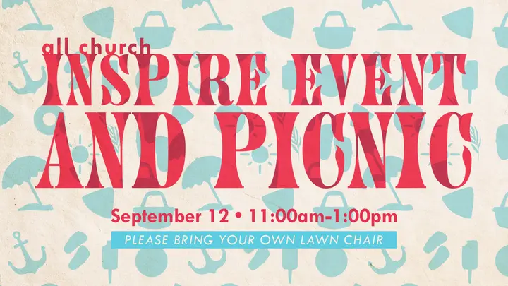 All Church Inspire Event and Picnic: HD slide