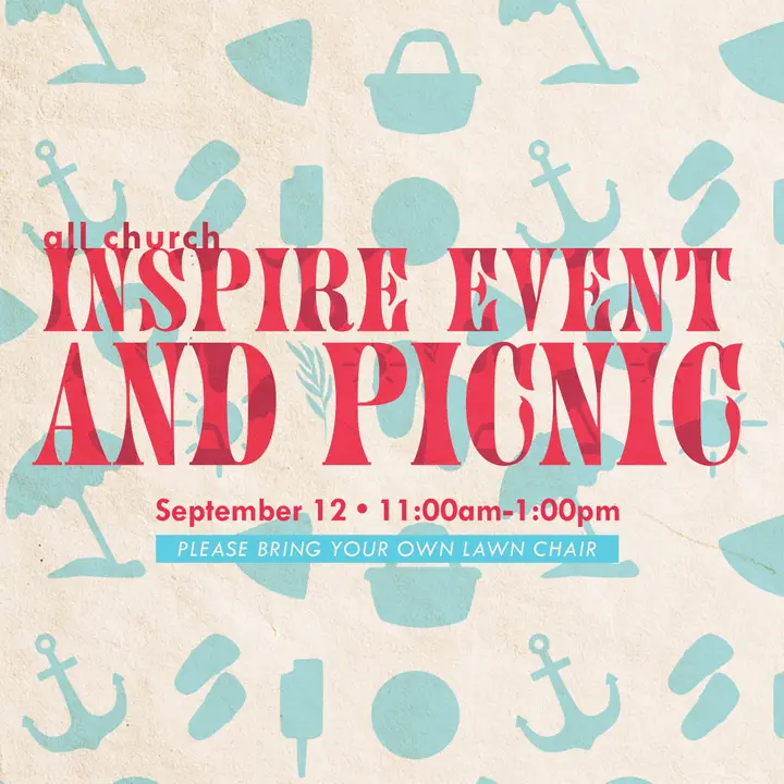 All Church Inspire Event and Picnic: social post