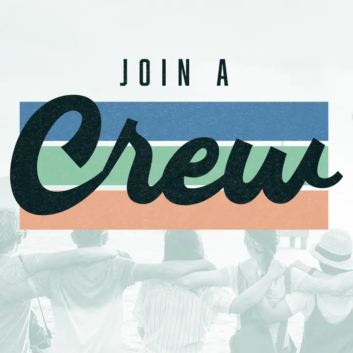 Join a Crew: social post