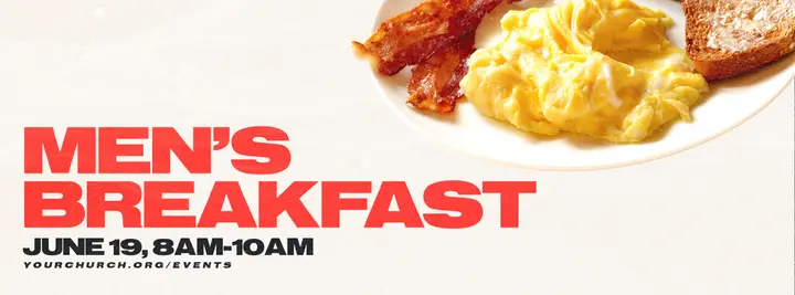 Men’s Breakfast: facebook cover