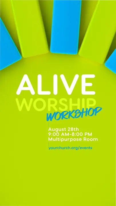 Alive Worship Workshop: story