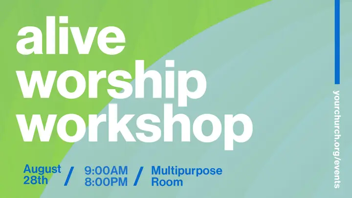 Alive Worship Workshop: HD slide
