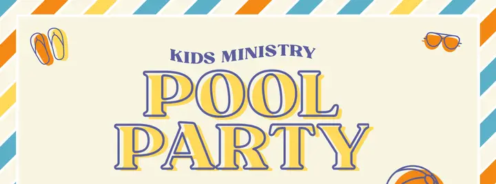 Pool Party: facebook cover