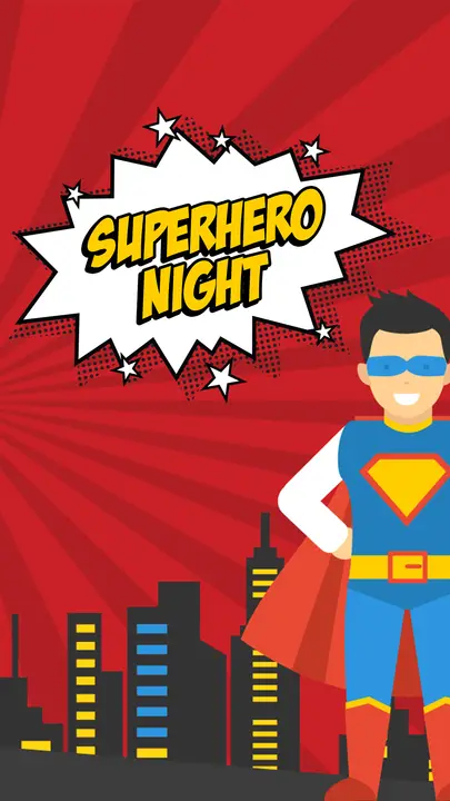 Superhero Night: story