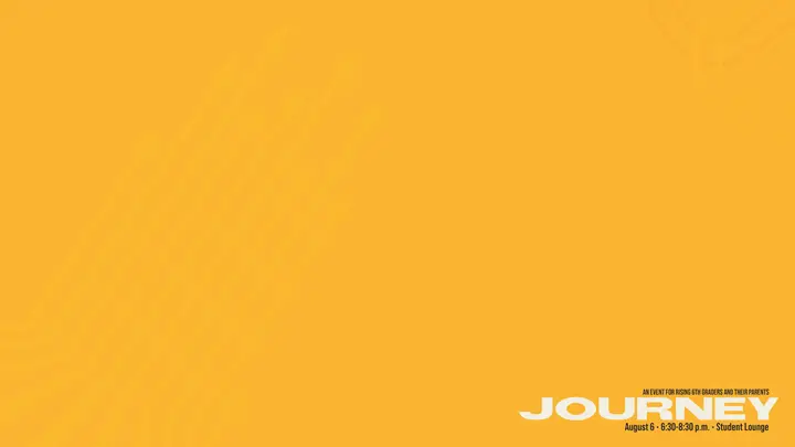 Journey: notes slide